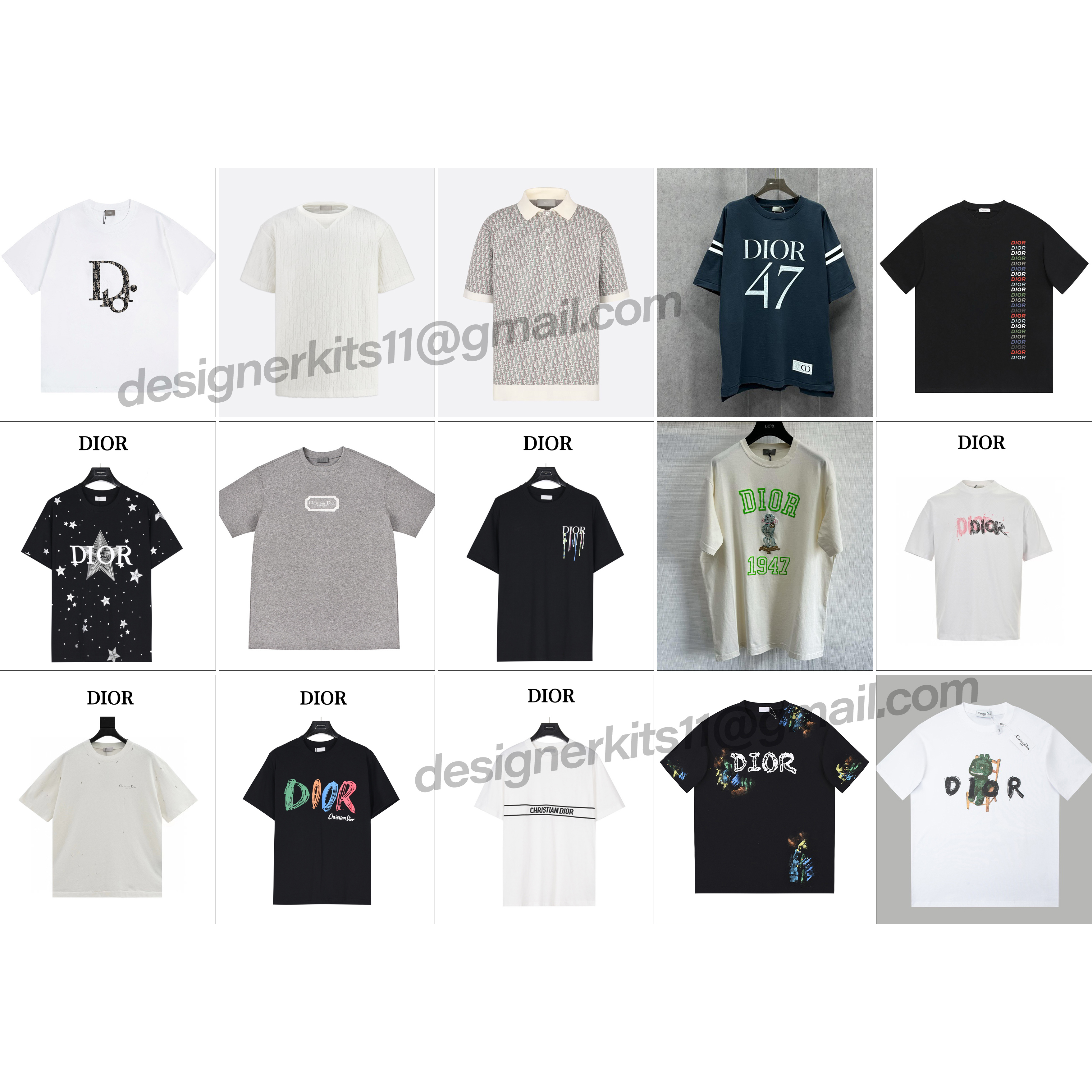 Dior T-shirts 1