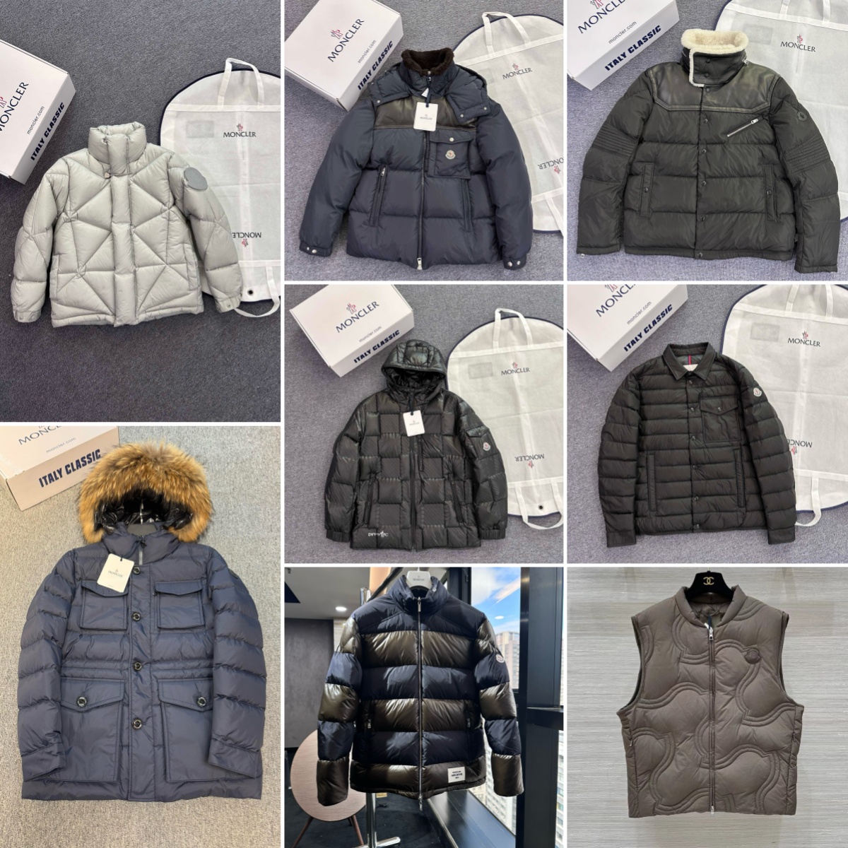 Moncler winter down jacket