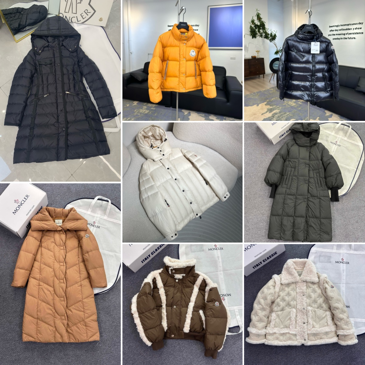 Moncler winter down jacket