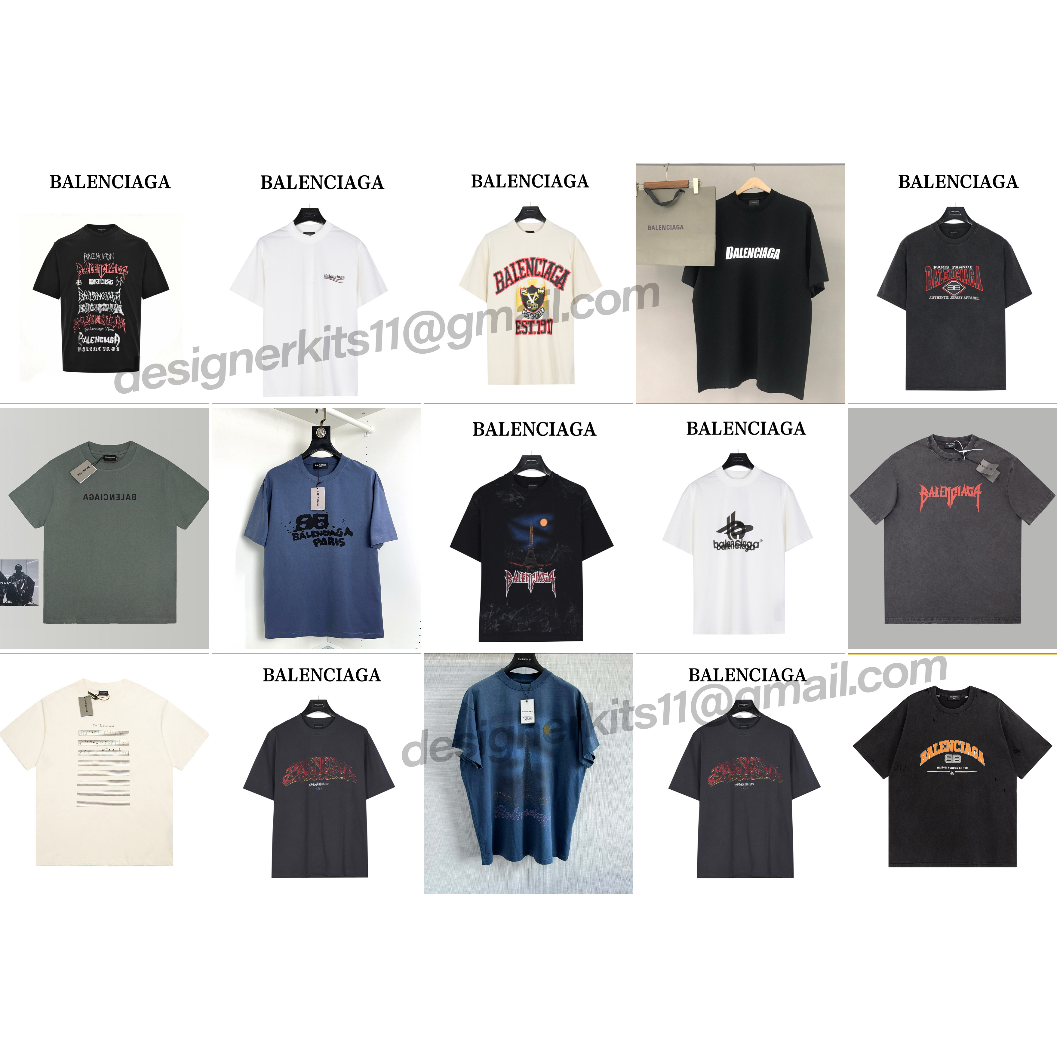 BALENCIAGA T-shirts 1